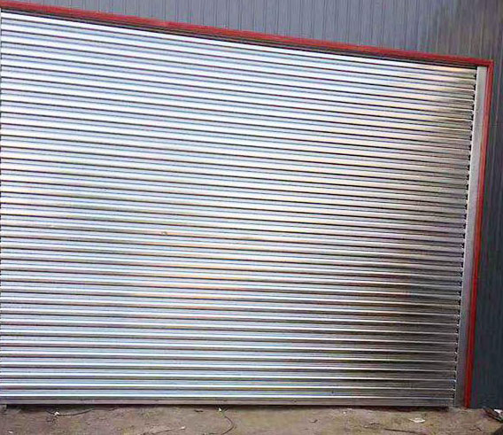鋼制抗風(fēng)卷簾門 快速卷閘門